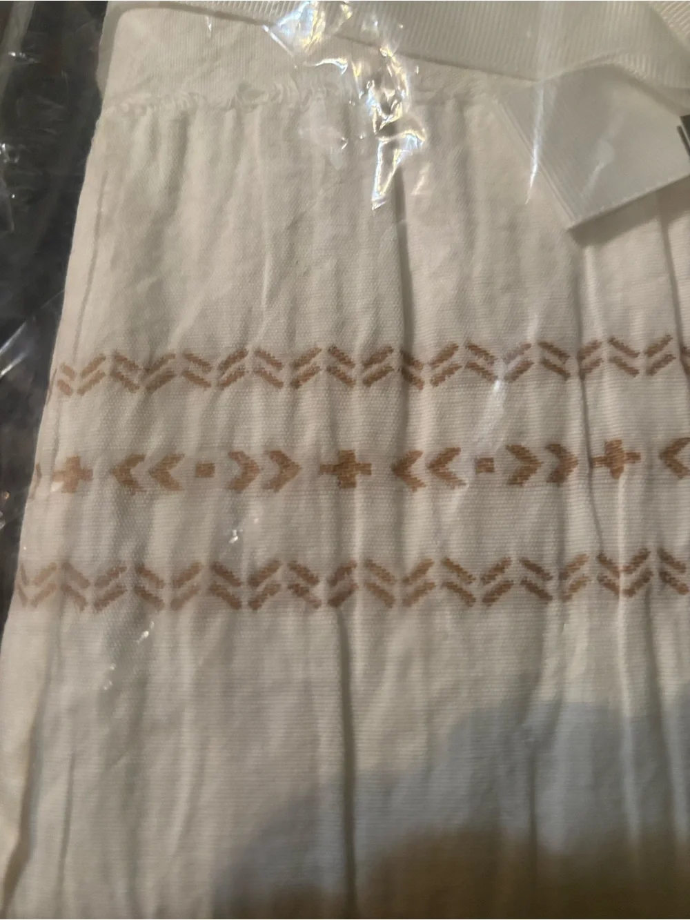 Levtex Blue and Cream Striped Comforter Set